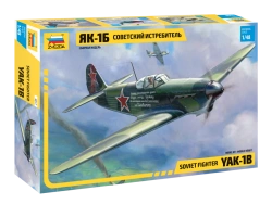 Assembled model "Yak-1B aeroplane"