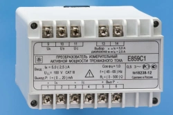 Three-phase current active power measuring converter E859