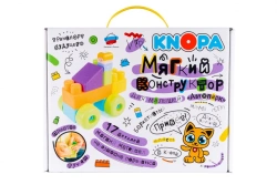 Soft construction set for kids "Car Park" KNOPA 1/4