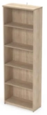 Shelving unit high Easy One (oak sonoma, 768x370x1997 mm)