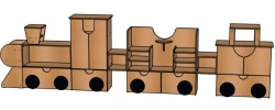 Set of furniture ''Steamroller'' / NIM08