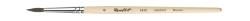 Squirrel natural hair round fine art brush