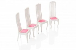 Chairs for dolls. White