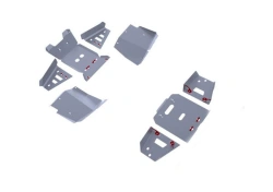 Underbody protection kit with arm guards for Yamaha Viking 700
