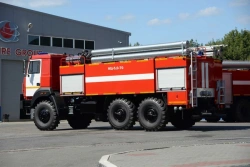 Fire tanker truck ??-5,?-(40-70), type 5883, modification 58812E, on chassis Ural-5557-78, 5557-80, 5557-82, 5557-84