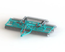 Folding BDM-8x2P disc harrow (Sura-8x2P sll.).