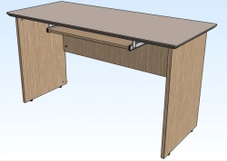 Desk with pull-out panel ATT-Of1