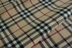 Semi-sheer worsted worsted suit fabric Art.06c50c-DYA, colour - 319-71