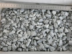 Crushed stone of dense rocks for road construction of fraction from 10 to 20 mm from metamorphic rock - amphibolites