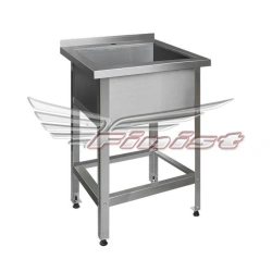 Welded table - sink VMN