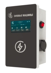 Electric charging station of alternating current with capacity of 22 kW "Elektrosila".