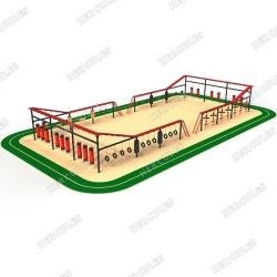 Ramp for hand-to-hand fighting