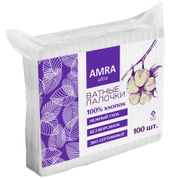 AMRA cotton buds (packet) 1/100/52