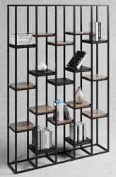 Shelving unit loft 1500x300x2100 mm