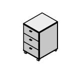 Mobile cabinet. Set of furniture "Sydney"