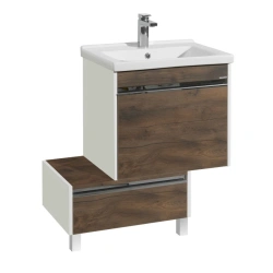 Cabinet under sink Aquaton Capri 60 Tucson dark 1A23010101KPDB01.A230.1.01K.PDB.0