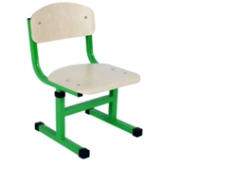 Height adjustable children's chair