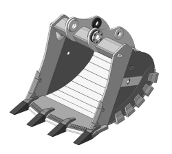 Standard rock bucket RD-61.19/J55