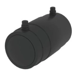 Electric-welded polyethylene end cap