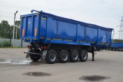 TONAR tipper semitrailer model 952341 with axles of TONAR models: 90422, 90424, 90431