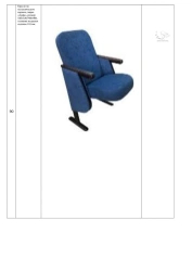 Armchair on a metal frame, brand "Arfa", size: 520×520/700×900, thickness of a seat cushion 110 mm