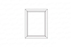 Frame for mirror