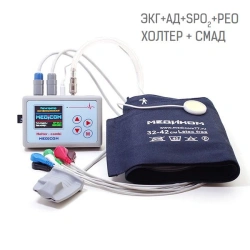 Complex of daily ECG and BP monitoring "Medikom-kombi" according to TU 9442-001-86580521-2014 with recorder KR-05 without possib