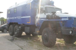 Truck (cargo-passenger) for delivery of operative group and property on chassis URAL 4320 Type 47282D