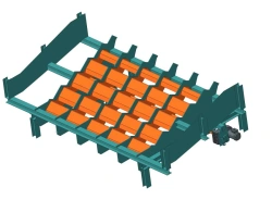 Piece-by-piece log splitter stepfeeder