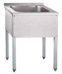 Collapsible single-section bathtub VMP-7-1-6 RH
