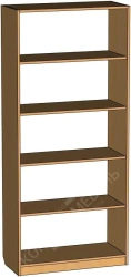 Wooden office shelving unit STof