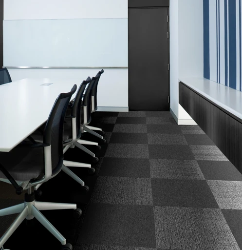 Tufted Textile Carpet Tiles ESCOM CITY LINE