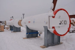 Filter-mud collector horizontal FGG-800-4,0-B-O-Pr-S-U1 (assigned pipes: 820h14) darn. FGG-O-800-4,0-B-O-4,0-C 00.00.000