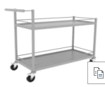 Metal trolley TM3