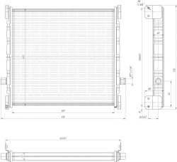 Oil radiator BR-140.1013.200