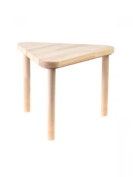 Children's triangular table 460 / natural wood