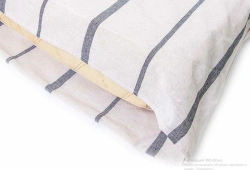 PVC oilcloth cover with a zip