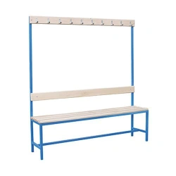 Metal coat rack