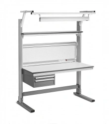 Industrial furniture, including antistatic (ESD), series "Alliance", Viking: AL, workplace (set, including with lights)