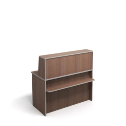 Wooden office shelving unit (rack), item 202/1