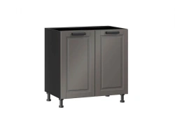Type 4 LD.270060.000 Kitchen cabinet 800 cabinet (Black )