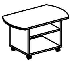 Coffee table 5014 Series "Rhythm"