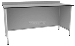 Table of doctor-laborator SKDL 1-4 from the set of furniture for clinical-diagnostic laboratories "Medent" from the sets of furn