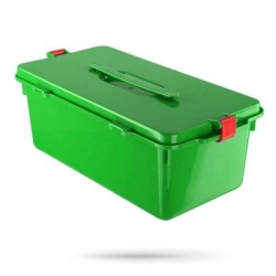 Container for collection, storage, preliminary disinfection and disinfection of consumables MK-04 according to TU 9398-001-44941