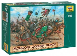 Assembled model Mongols. Golden Horde