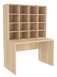 Shelf rack for correspondence, mark "SPEKTR LLC"