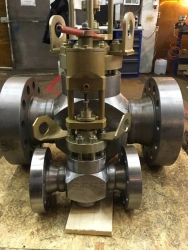 Shut-off and regulating valves ERS ?4? of plunger type
