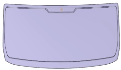 GAZ LCV windscreen (colour C+G) Code 00223LFW00002
