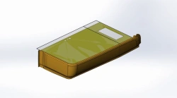 Catwalk trim right front in SB (with grabiol) 529222-5107096 SB