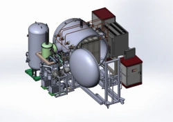 Vacuum chamber electric resistance furnace for annealing D-6.9.6-11,5TT-R